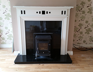 Fireplace spraying